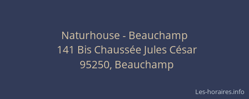 Naturhouse - Beauchamp