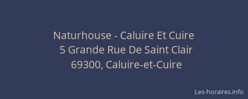 Naturhouse - Caluire Et Cuire