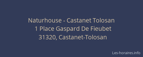 Naturhouse - Castanet Tolosan