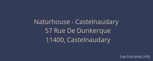 Naturhouse - Castelnaudary