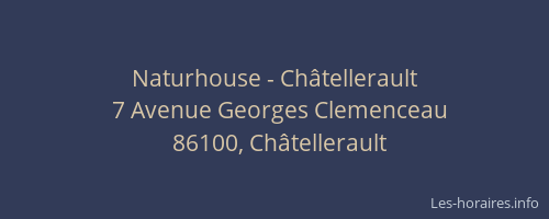 Naturhouse - Châtellerault