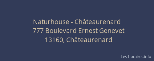 Naturhouse - Châteaurenard