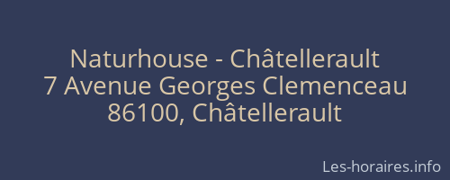 Naturhouse - Châtellerault