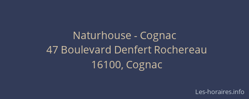 Naturhouse - Cognac