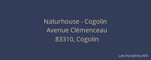 Naturhouse - Cogolin
