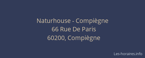 Naturhouse - Compiègne
