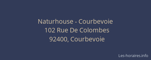 Naturhouse - Courbevoie