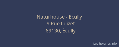 Naturhouse - Ecully
