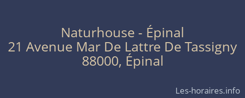Naturhouse - Épinal