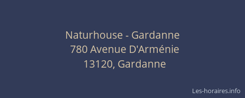 Naturhouse - Gardanne