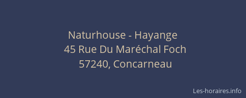 Naturhouse - Hayange