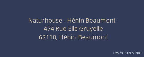 Naturhouse - Hénin Beaumont