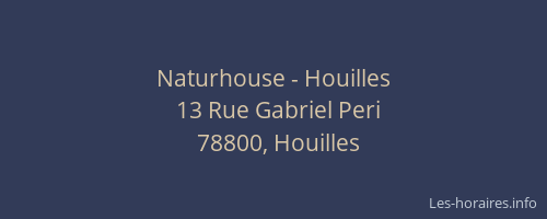 Naturhouse - Houilles