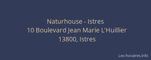 Naturhouse - Istres