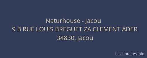 Naturhouse - Jacou