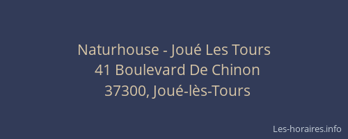 Naturhouse - Joué Les Tours