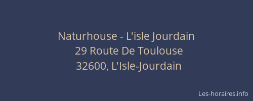 Naturhouse - L'isle Jourdain