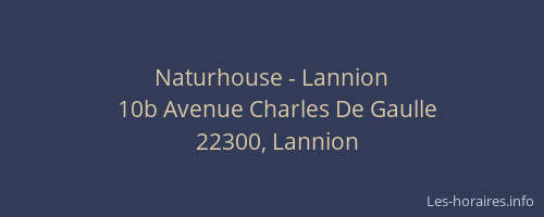 Naturhouse - Lannion