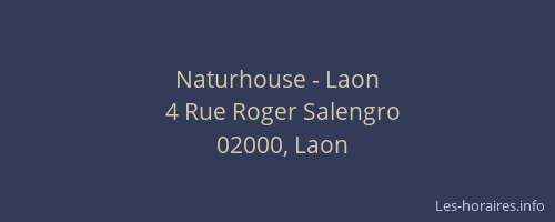 Naturhouse - Laon