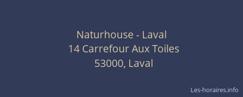 Naturhouse - Laval