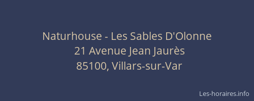 Naturhouse - Les Sables D'Olonne