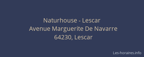 Naturhouse - Lescar