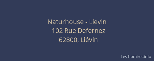 Naturhouse - Lievin