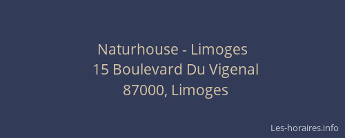 Naturhouse - Limoges