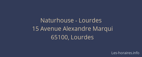 Naturhouse - Lourdes