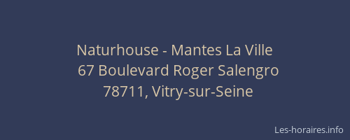 Naturhouse - Mantes La Ville