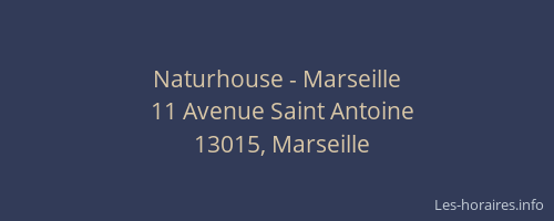 Naturhouse - Marseille