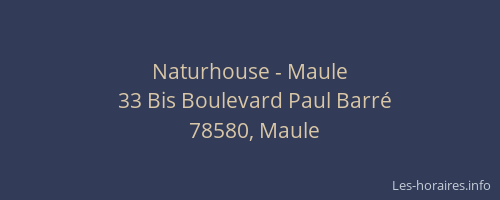 Naturhouse - Maule