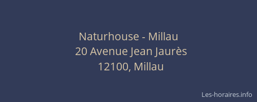 Naturhouse - Millau