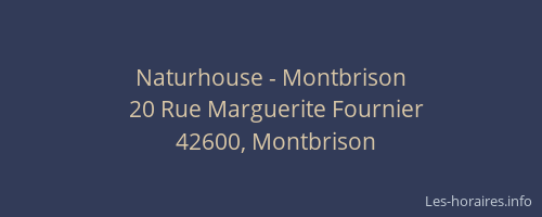 Naturhouse - Montbrison