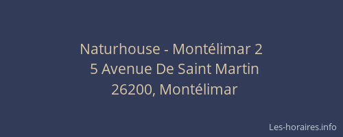 Naturhouse - Montélimar 2