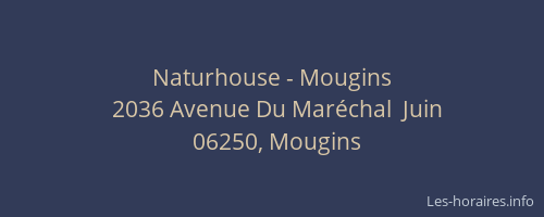 Naturhouse - Mougins