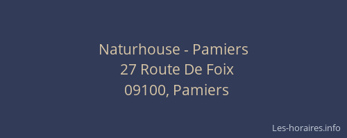 Naturhouse - Pamiers