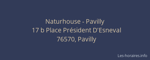 Naturhouse - Pavilly