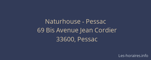 Naturhouse - Pessac