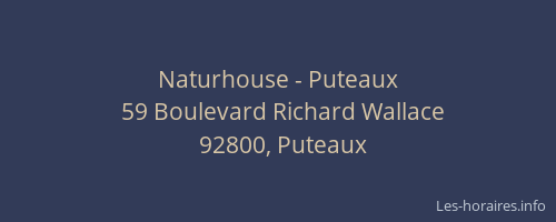 Naturhouse - Puteaux