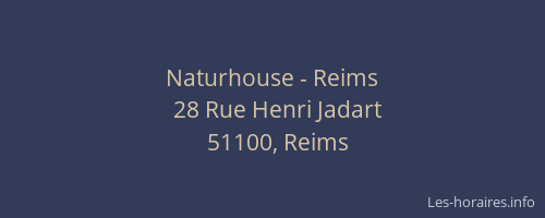 Naturhouse - Reims