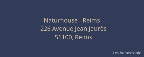 Naturhouse - Reims