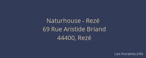 Naturhouse - Rezé