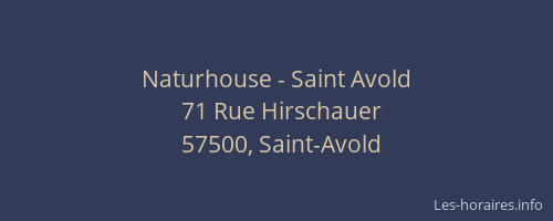 Naturhouse - Saint Avold