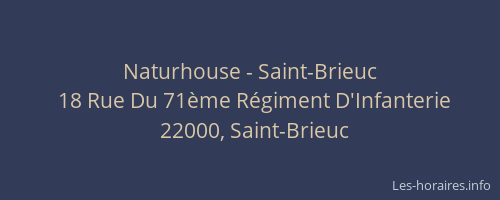 Naturhouse - Saint-Brieuc