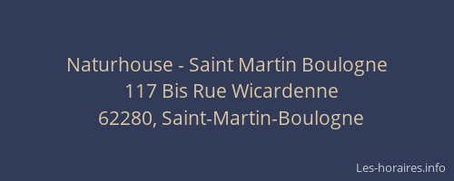 Naturhouse - Saint Martin Boulogne