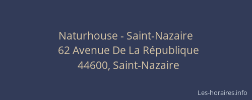 Naturhouse - Saint-Nazaire