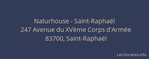 Naturhouse - Saint-Raphaël