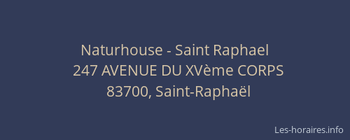 Naturhouse - Saint Raphael