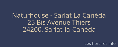 Naturhouse - Sarlat La Canéda